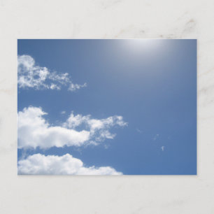 Tarjeta postal Blue Skies