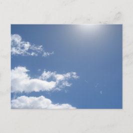 Tarjeta postal Blue Skies