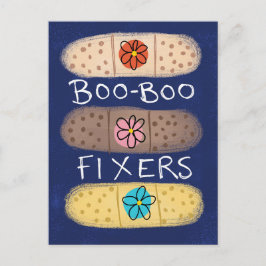 Tarjeta postal Boo-Boo Fixer Bandaids