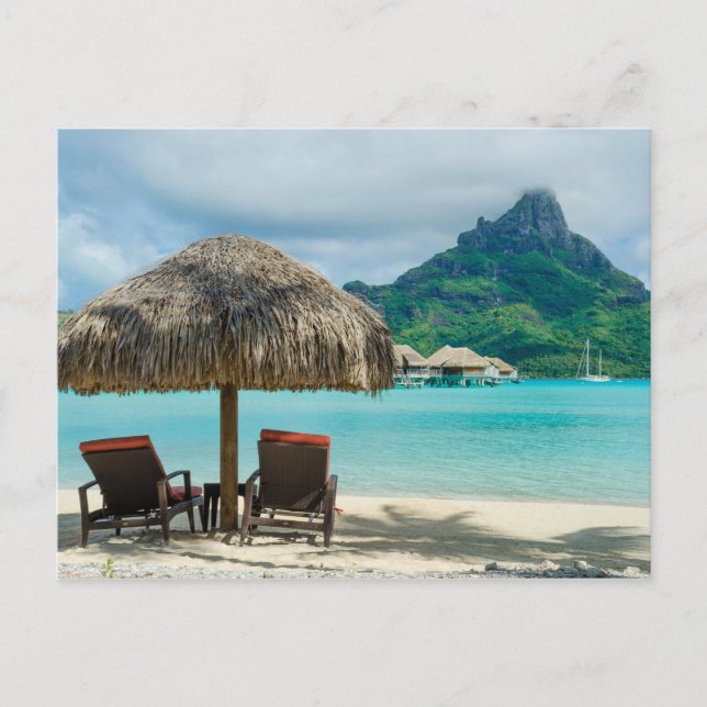 Tarjeta postal Bora Bora (Anverso)