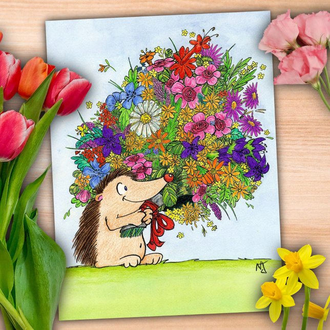 Tarjeta postal BOUQUET de Nicole Janes (Subido por el creador)