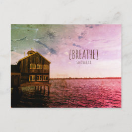 Tarjeta postal Breathe San Diego