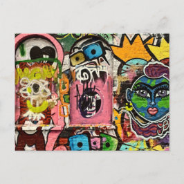 Tarjeta postal Brick Lane Street Art London (1120)