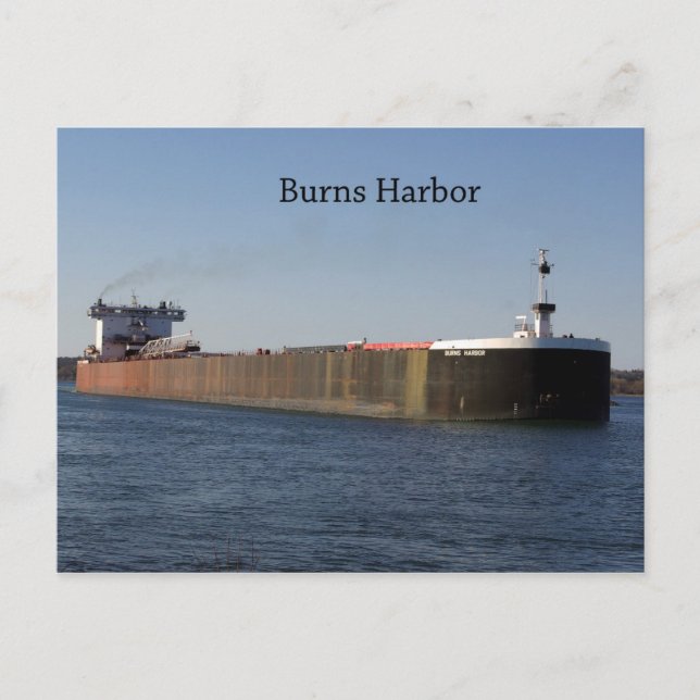 Tarjeta postal Burns Harbor (Anverso)