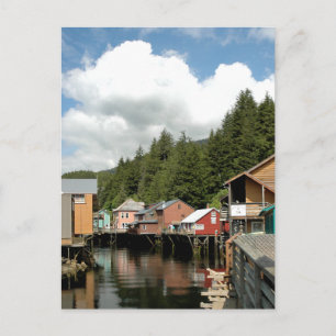 Tarjeta postal - Calle Ketchikan Creek - Alaska
