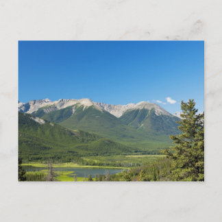 Tarjeta postal canadiense Rockies