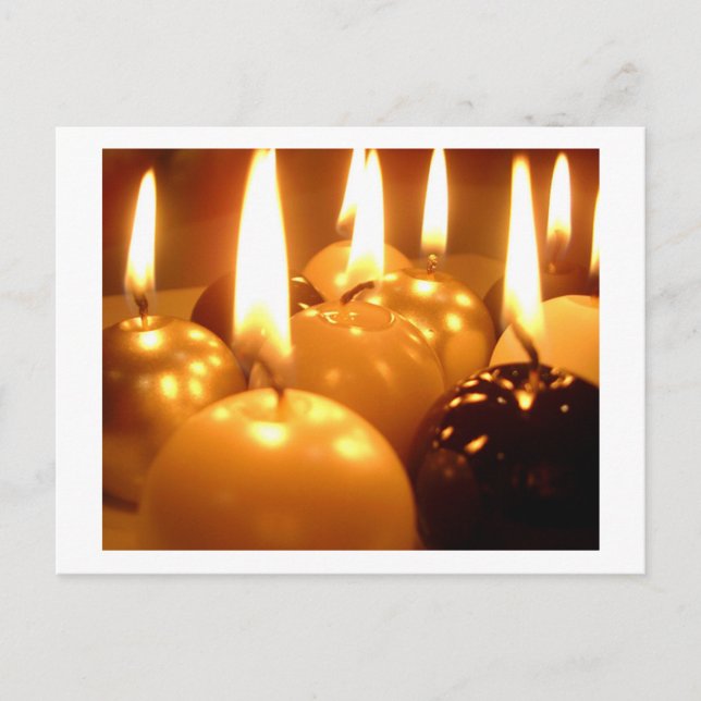 TARJETA POSTAL - CANDLE (Anverso)
