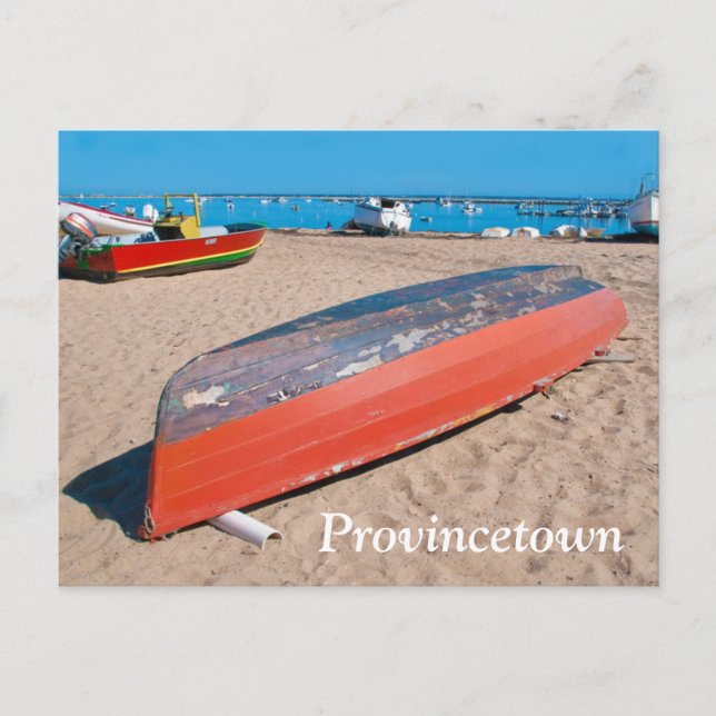 Tarjeta postal Cape Cod Provincetown Massachusetts (Anverso)