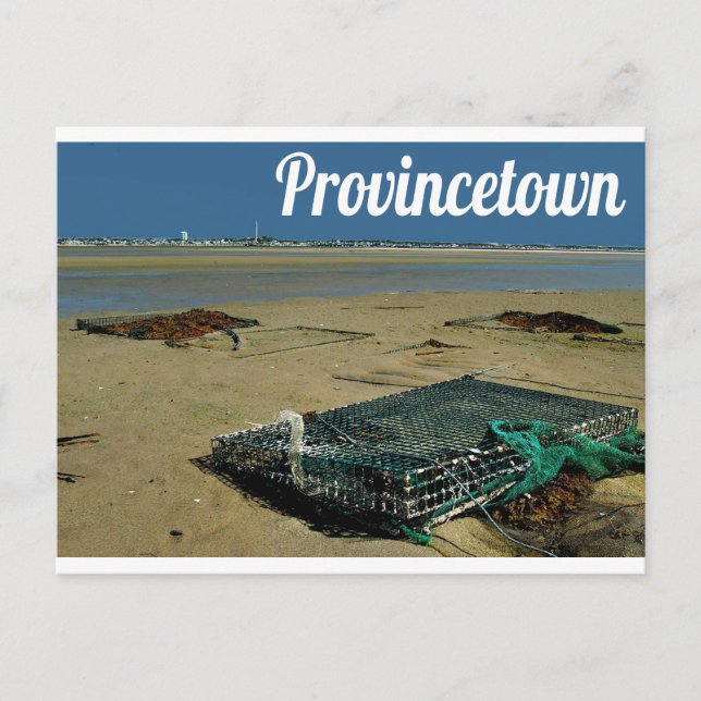 Tarjeta postal Cape Cod Provincetown Massachusetts (Anverso)