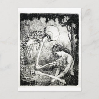 Tarjeta postal Caress of Death
