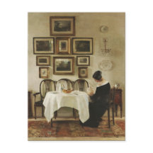 Tarjeta postal Carl Holsøe Mother and child CC0570