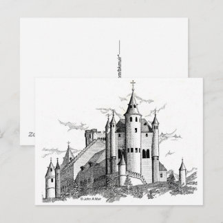Tarjeta postal - Castillo Español