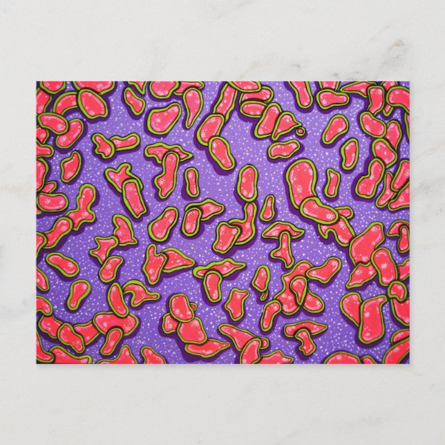 Tarjeta postal - Celda rosa (Anverso)