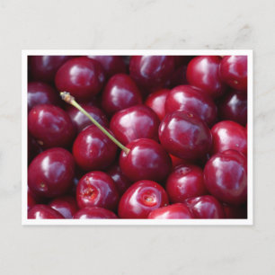 Tarjeta postal - Cerezas