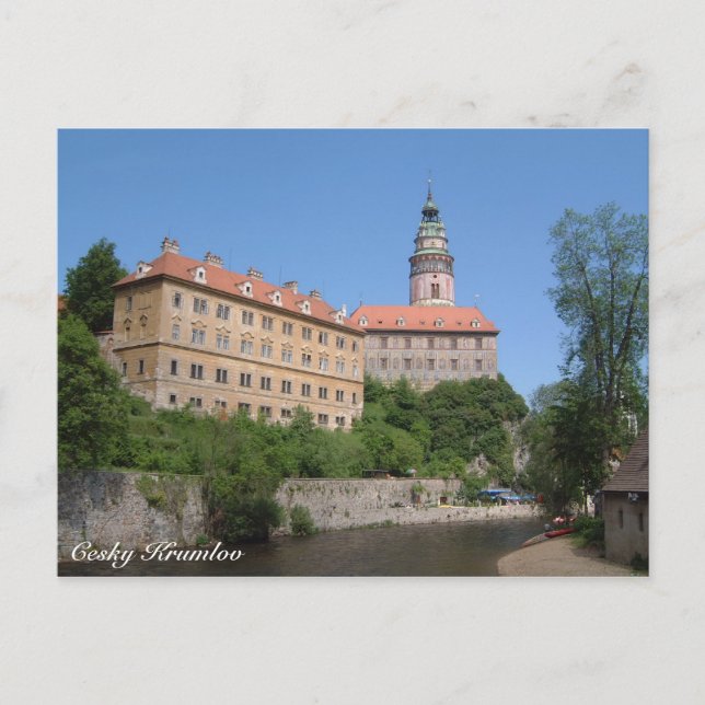Tarjeta postal Cesky Krumlov (Anverso)