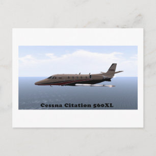 Tarjeta postal Cessna Citation 560XL