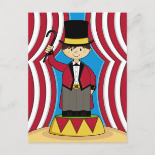 Tarjeta postal Circus Ringmaster