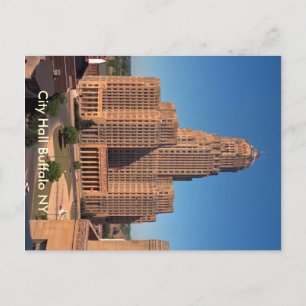Tarjeta postal - City Hall Buffalo NY