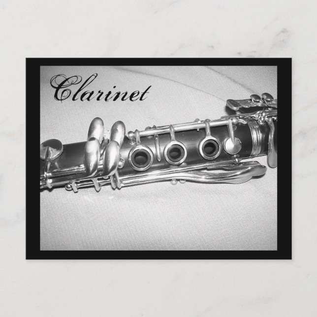 Tarjeta postal Clarinet (Anverso)