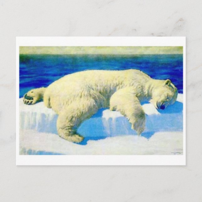 Tarjeta postal clásica de Ilustracion (Anverso)