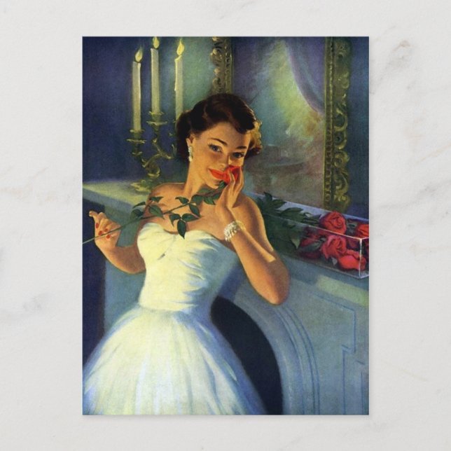 Tarjeta postal clásica de Ilustracion (Anverso)