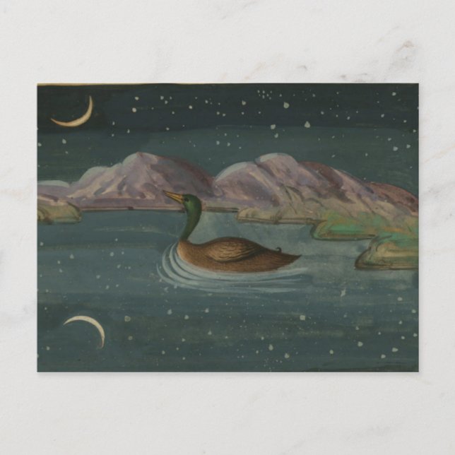 Tarjeta postal clásica de Ilustracion (Anverso)