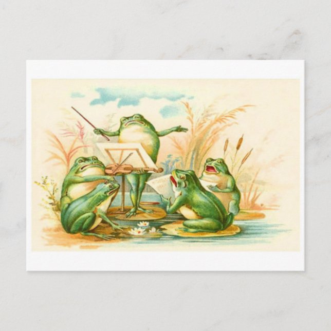 Tarjeta postal clásica de Ilustracion (Anverso)