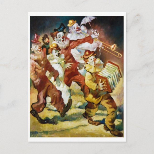 Tarjeta postal clásica de Ilustracion (Anverso)