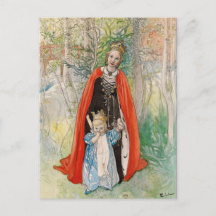 Tarjeta postal clásica de Ilustracion