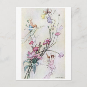 Tarjeta postal clásica de Ilustracion