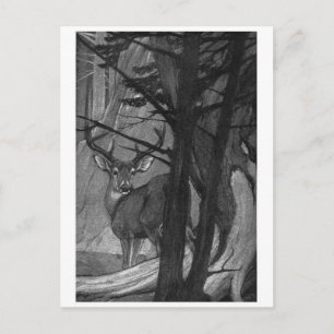 Tarjeta postal clásica de Ilustracion