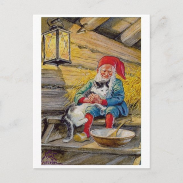 Tarjeta postal clásica de Ilustracion (Anverso)