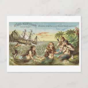 Tarjeta postal clásica de Ilustracion