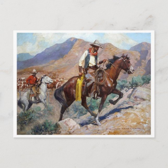 Tarjeta postal clásica de Ilustracion (Anverso)