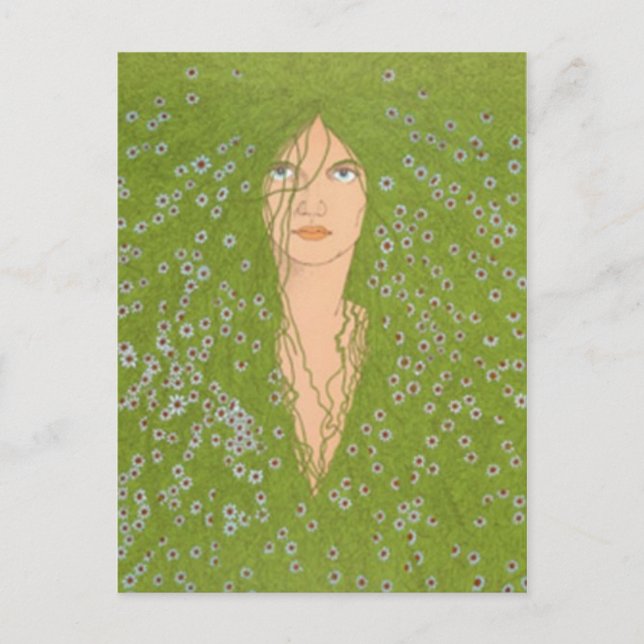 Tarjeta postal clásica de Ilustracion (Anverso)