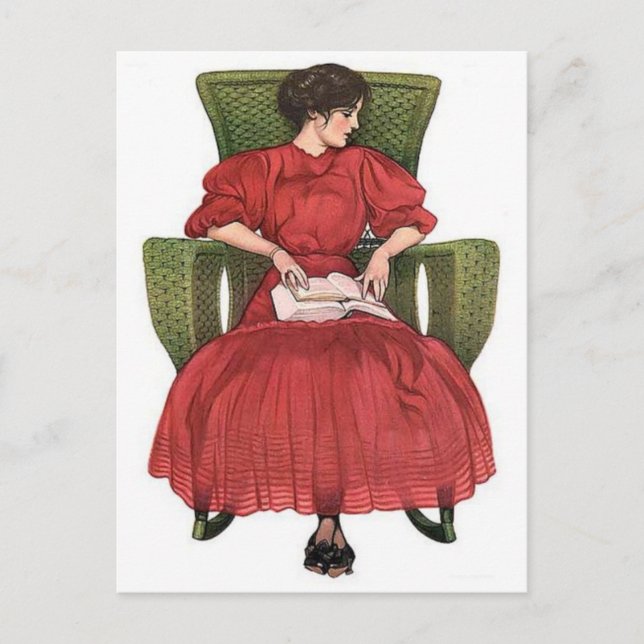 Tarjeta postal clásica de Ilustracion (Anverso)