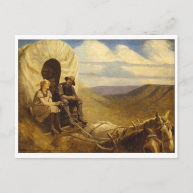 Tarjeta postal clásica de Ilustracion (Anverso)