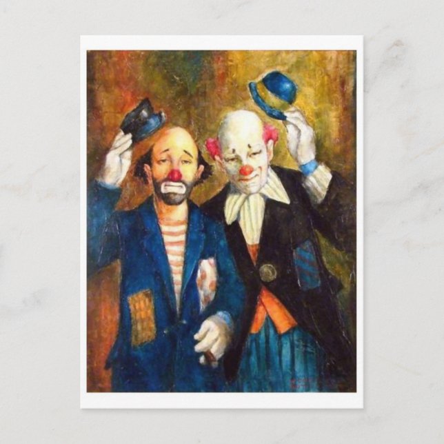 Tarjeta postal clásica de Ilustracion (Anverso)