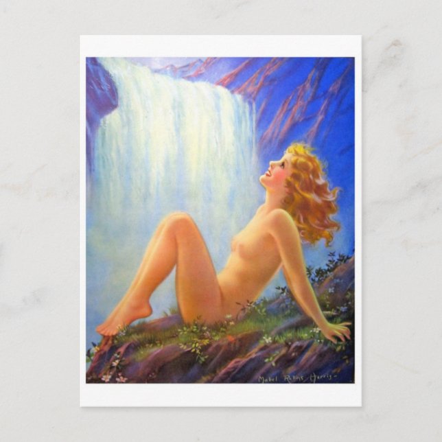 Tarjeta postal clásica de Ilustracion (Anverso)