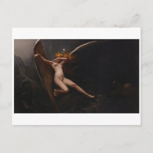 Tarjeta postal clásica de pintura