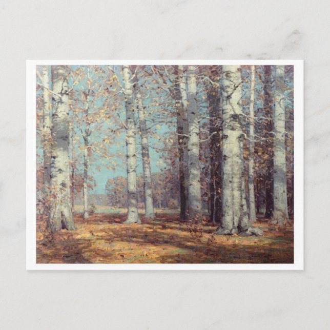 Tarjeta postal clásica de pintura (Anverso)