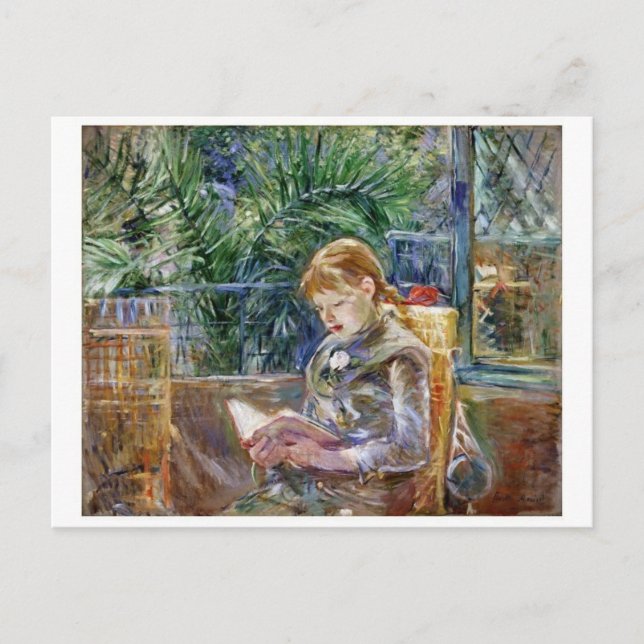 Tarjeta postal clásica de pintura (Anverso)