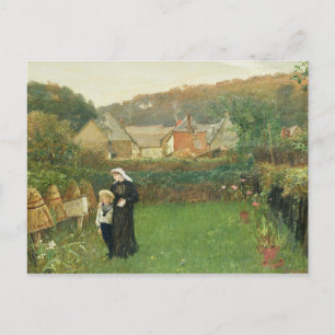 Tarjeta postal clásica de pintura