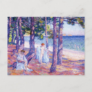 Tarjeta postal clásica de pintura