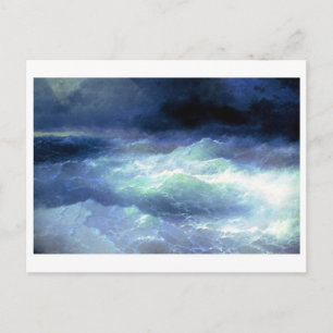 Tarjeta postal clásica de pintura