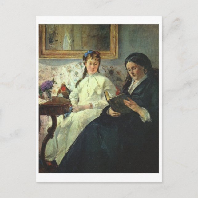 Tarjeta postal clásica de pintura (Anverso)