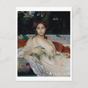 Tarjeta postal clásica de pintura