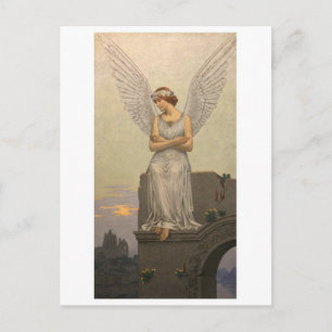 Tarjeta postal clásica de pintura