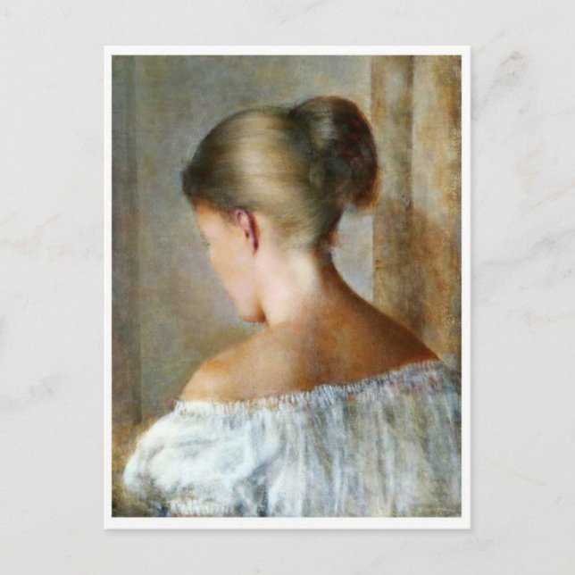 Tarjeta postal clásica de pintura (Anverso)