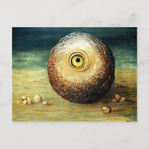 Tarjeta postal clásica de pintura